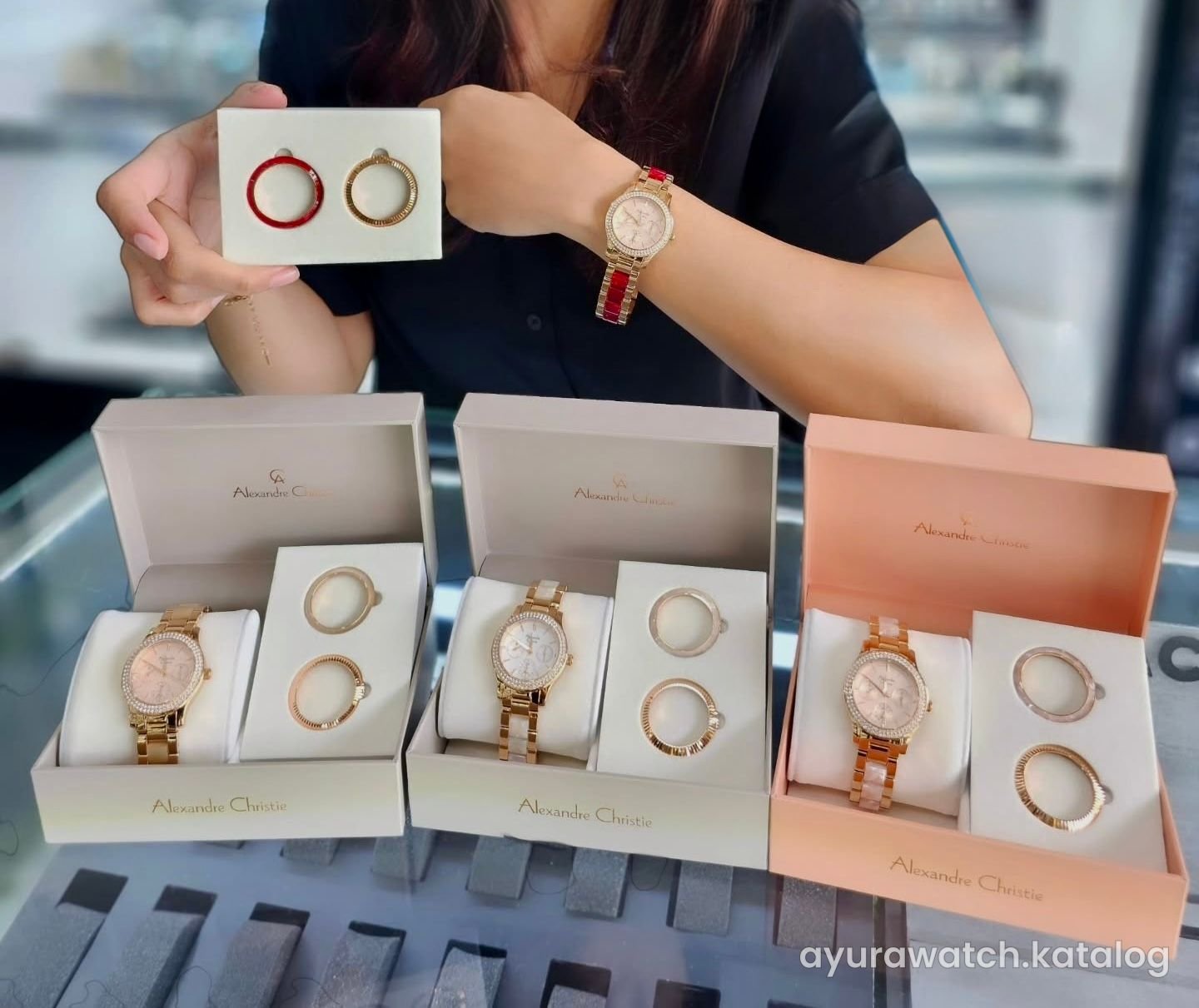 Jam Wanita AC2C02BF Multifunction