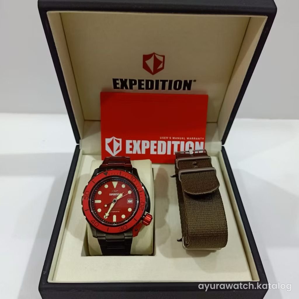 Jam Pria Expedition E6809MA Box Set